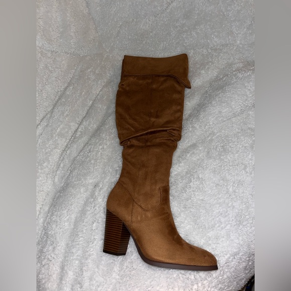 Miss Lola Shoes Tan Knee High Boots Poshmark — free download